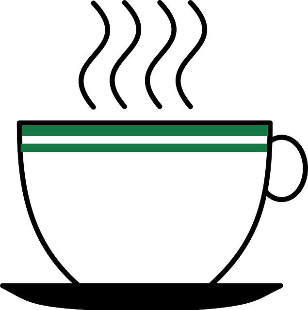 Clipart Coffee Vector - Png Download (635x640), Png Download