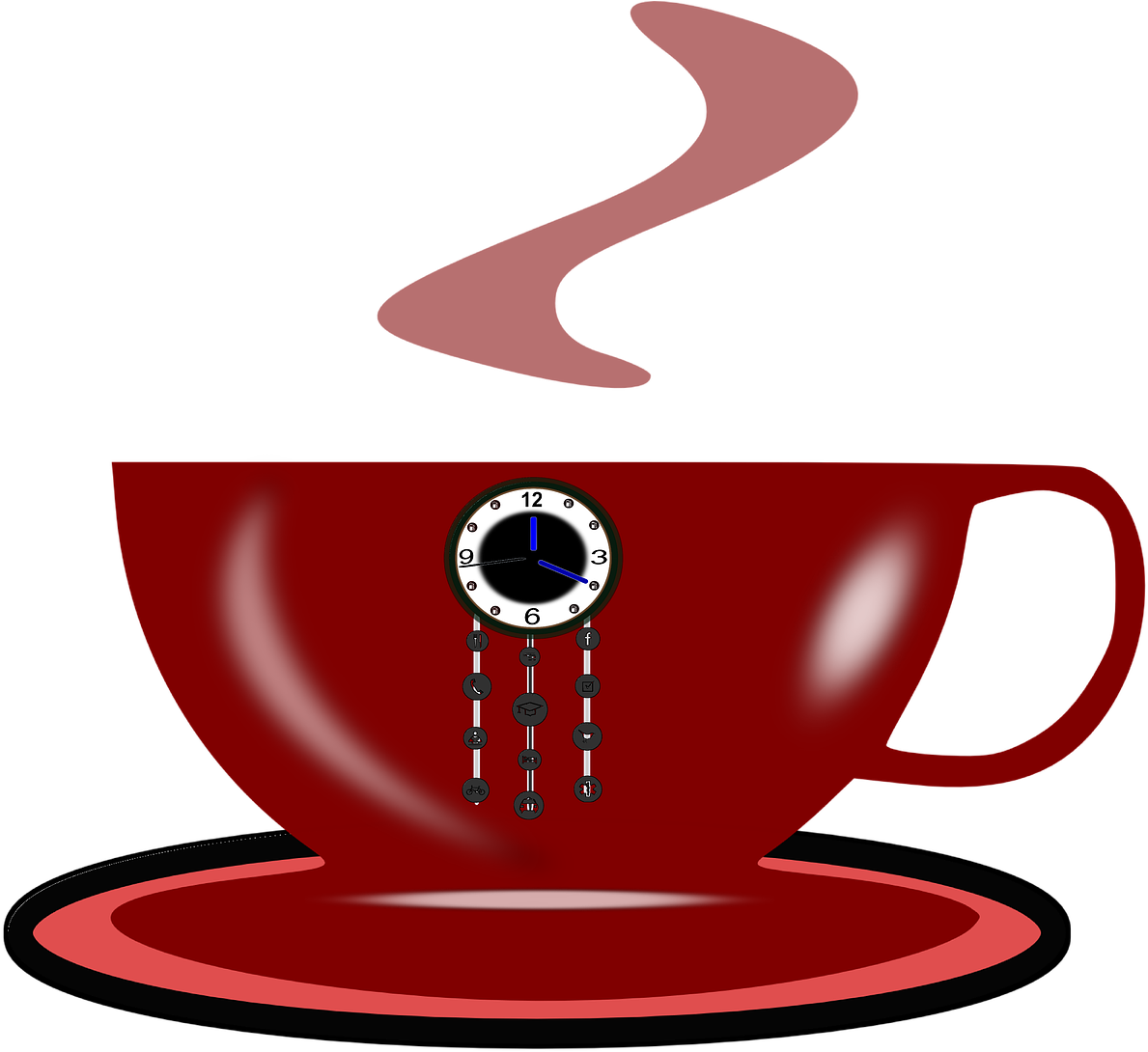 Vintage Tea Cup Clip Art Png Download Full Size Clipart (2704033