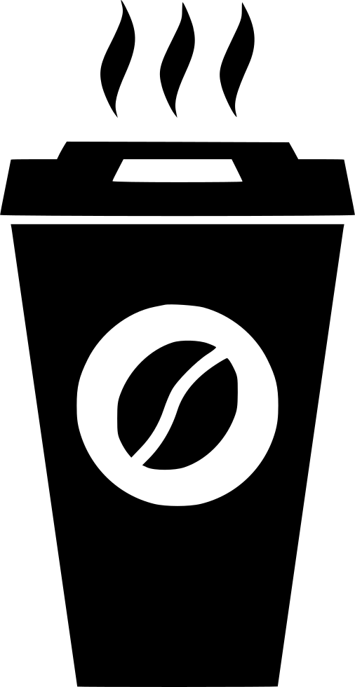 Coffee Paper Cup Hot Comments Clipart (506x980), Png Download