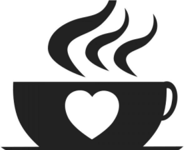 Heart Icons Coffee Clipart (640x480), Png Download