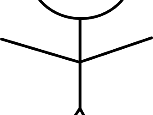 Stick Person Clipart - Png Download (640x480), Png Download