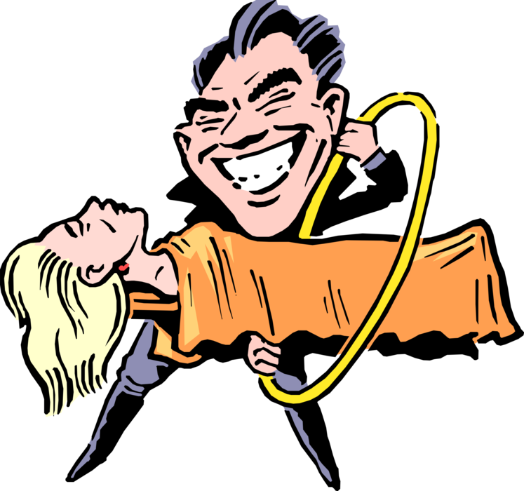 Circus Illusionist Performs Vector Clipart (747x700), Png Download
