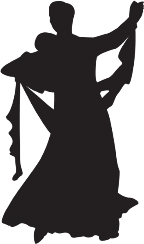 Free Png Dancing Couple Silhouette Png Png Clipart (480x805), Png Download
