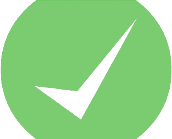 Green Tick Clipart Arrow - Png Download (640x480), Png Download