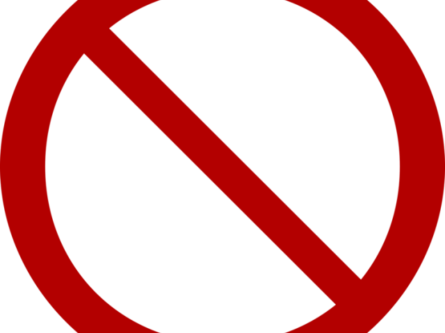 Stop Clipart Symbol - Png Download (640x480), Png Download