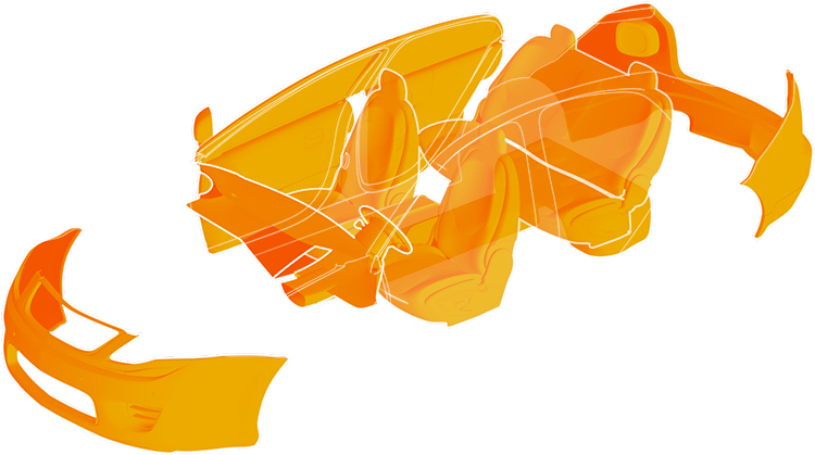 Dashboard, Seats, Bumpers, Fuet Tank Clipart (749x477), Png Download