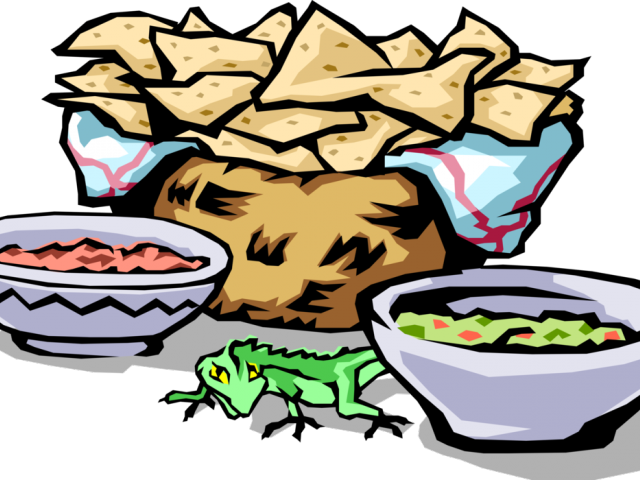 Chips Clipart Mexican Food - Png Download (640x480), Png Download