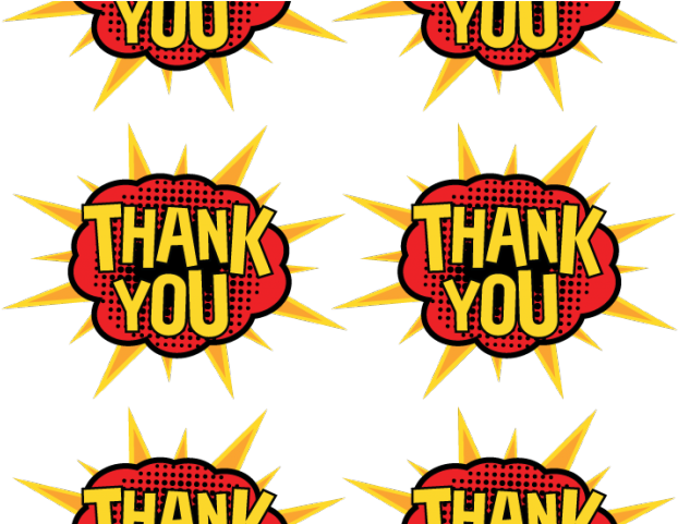 Thank You Clipart Superhero - Png Download (640x480), Png Download