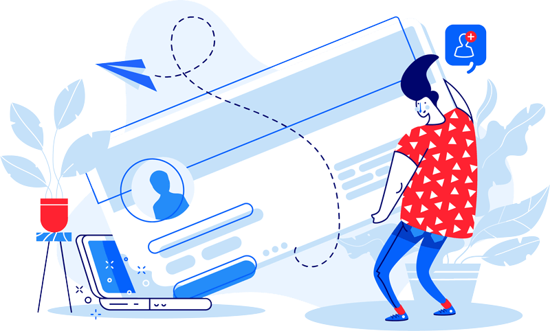 Generate Leads On Linkedin Clipart (800x482), Png Download