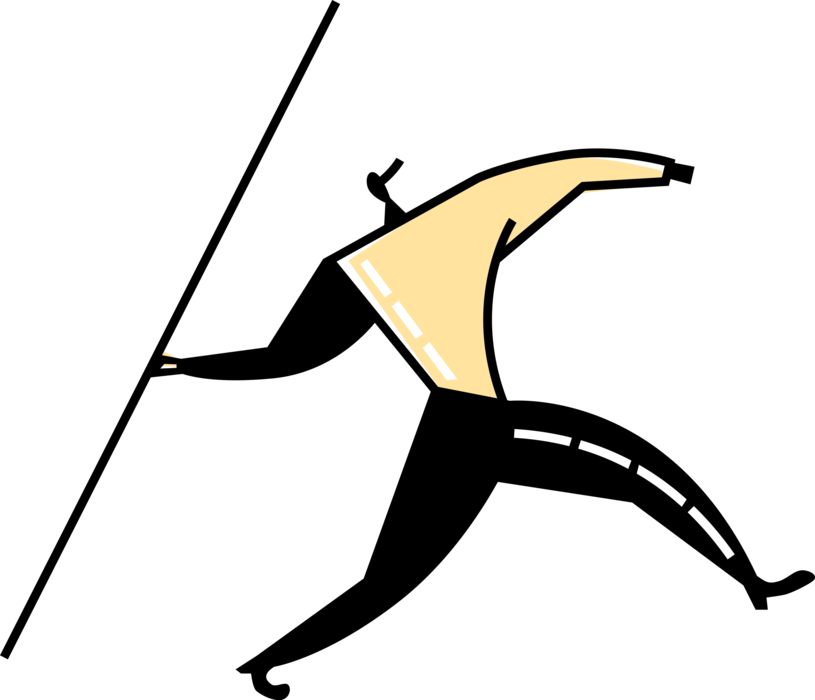 Athlete Vector Track And Field Clipart (815x700), Png Download