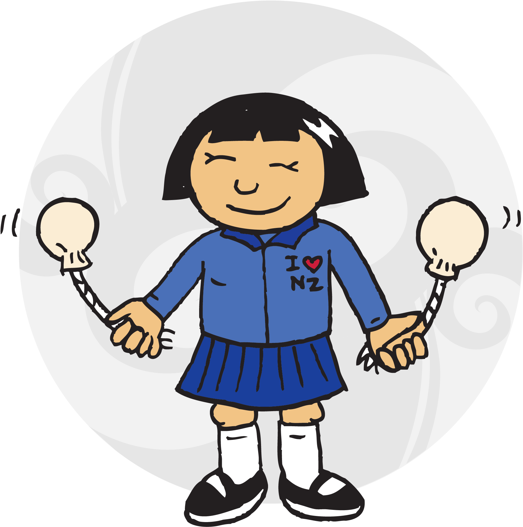 Ka1 M3 06 Cartoon Mind Map 08 Clipart (2167x2167), Png Download