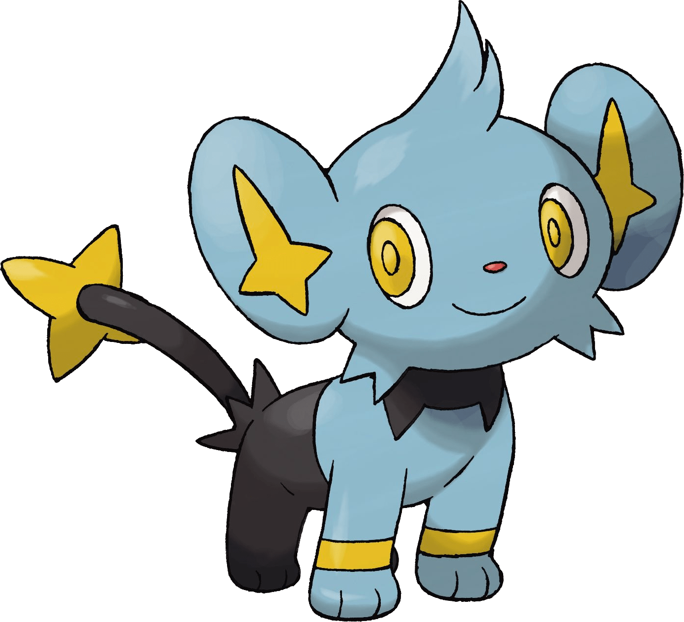 Download Shinx Pokemon Transparent Png Clipart (1392x1266), Png Download