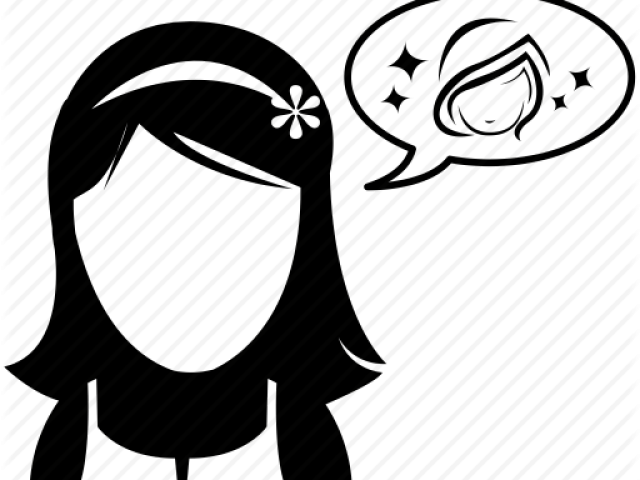 Black Hair Clipart Beauty Icon - Png Download (640x480), Png Download