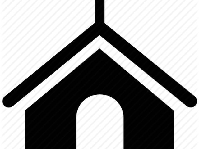 Chapel Clipart Church Symbol - Png Download (640x480), Png Download