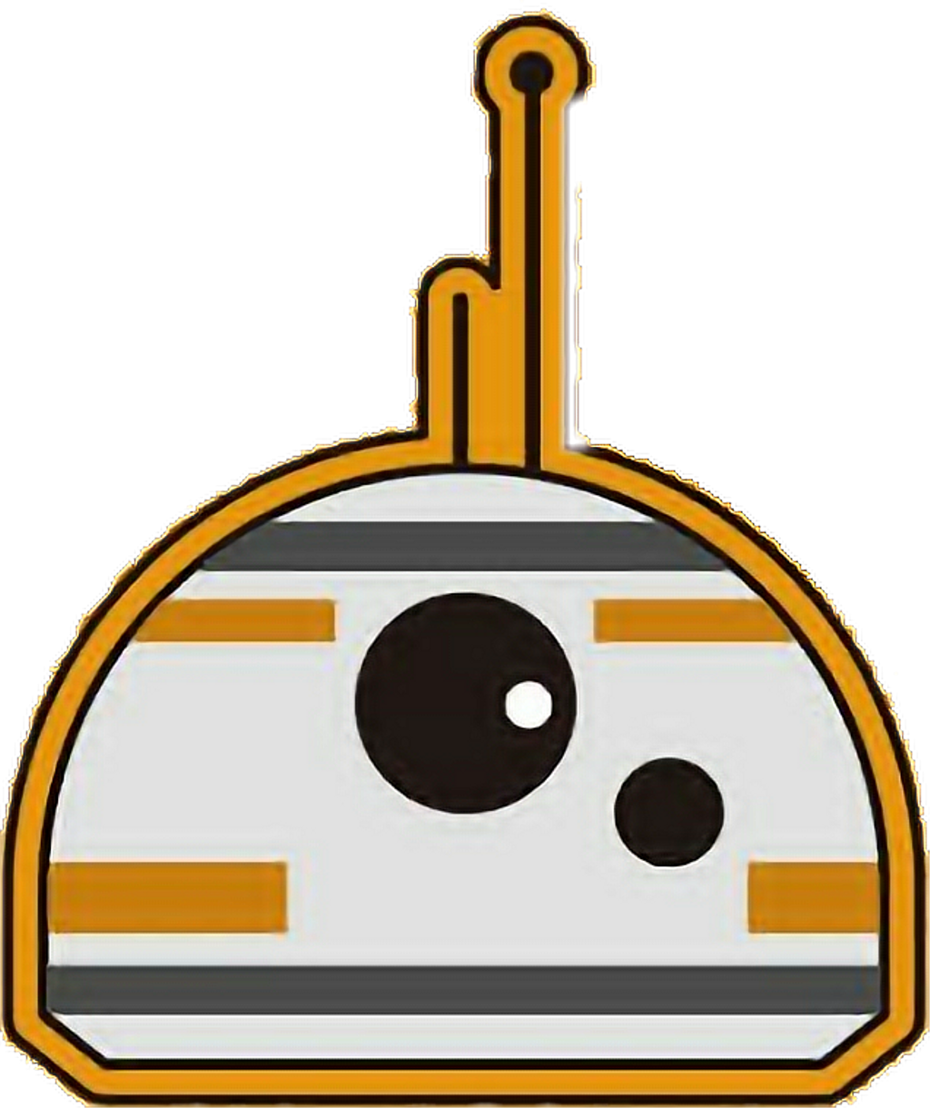 Bb8 Sticker Clipart (1024x1220), Png Download