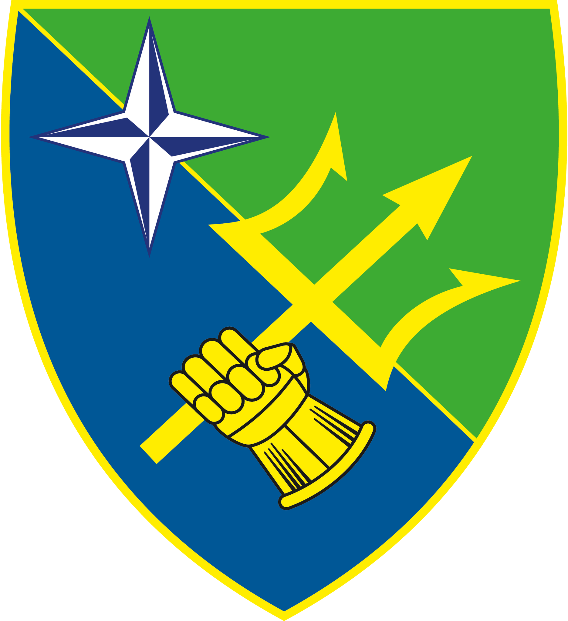 2004 Strikforsouth Was Declared A Nato Force, And The Clipart (1156x1200), Png Download