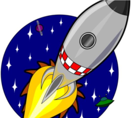 Drawn Rocket Space Clipart - Png Download (640x480), Png Download