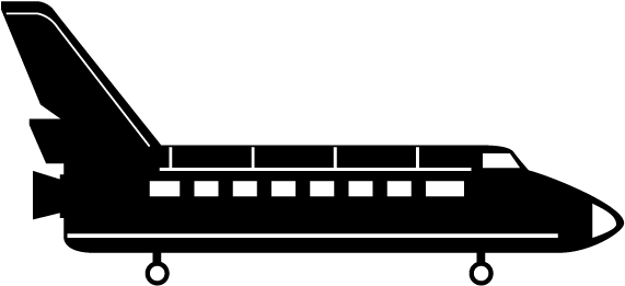 Space Shuttle Clipart (640x640), Png Download