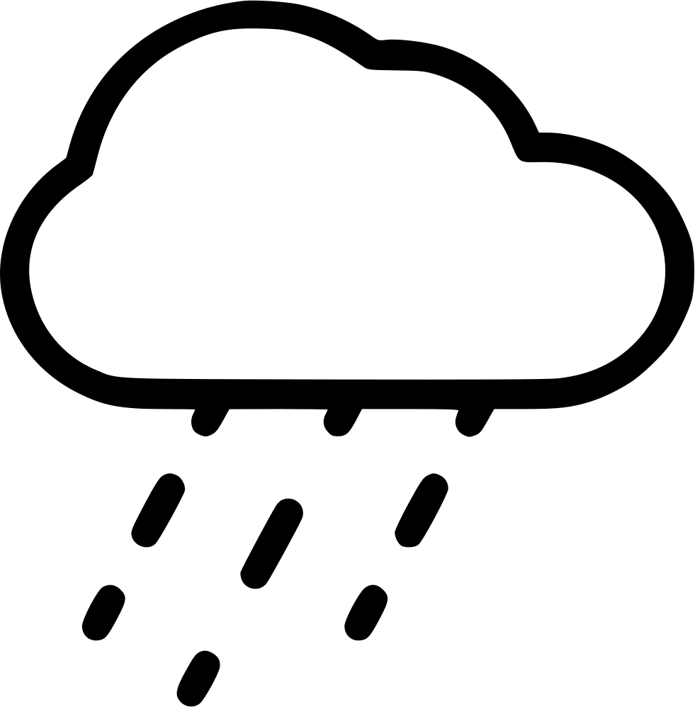 Weather Rain Cloud Comments Clipart (981x998), Png Download
