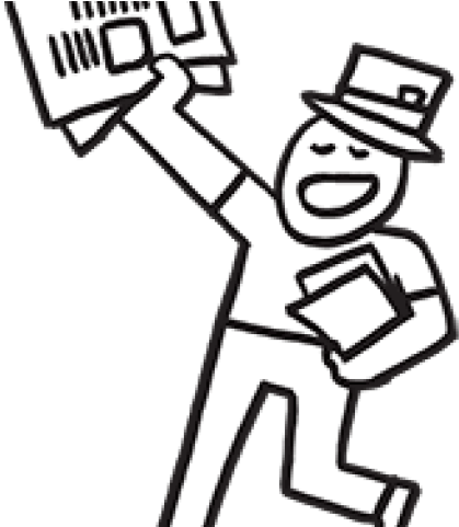 Drawn Cloud Thinking Clipart (640x480), Png Download