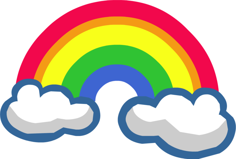 Rainbow Png Image, Download Png Image With Transparent Clipart (800x540), Png Download