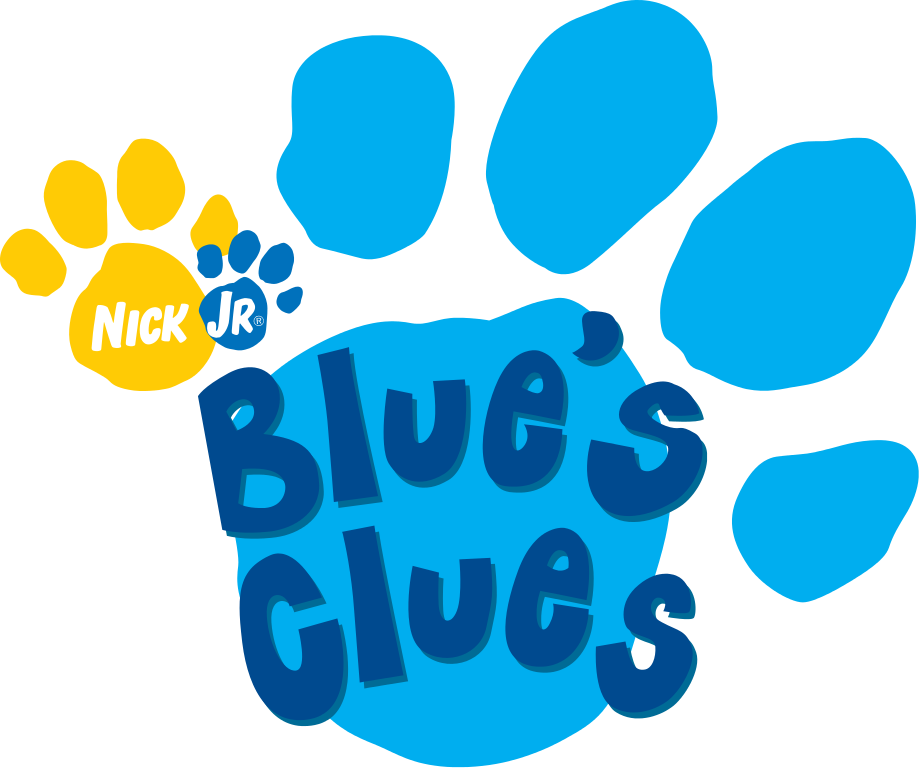 File Blues Clues Logo Svg Wikipedia Blue's Clues Paw Clipart (920x768), Png Download