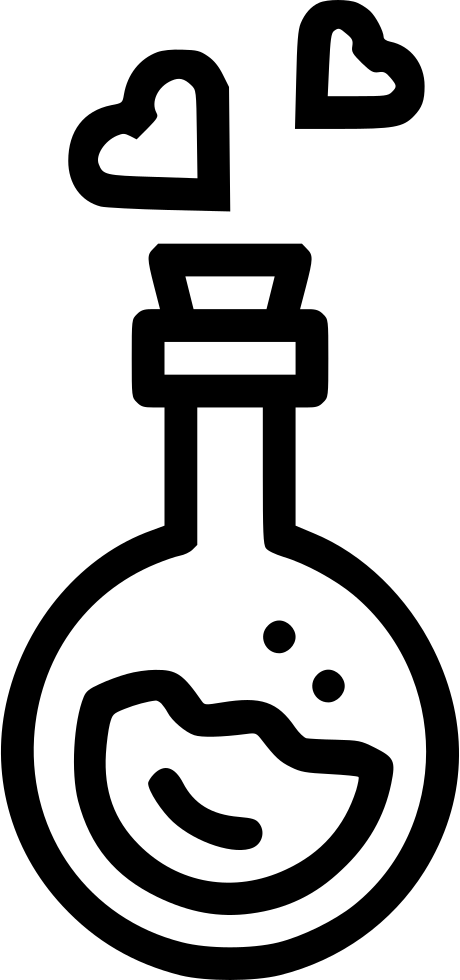 Potion Heart Day Feelings Comments Clipart (460x980), Png Download