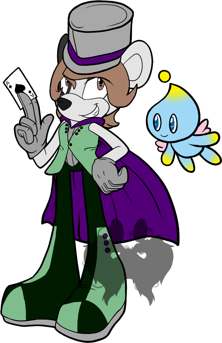 Morgana The Magician Clipart (879x1218), Png Download