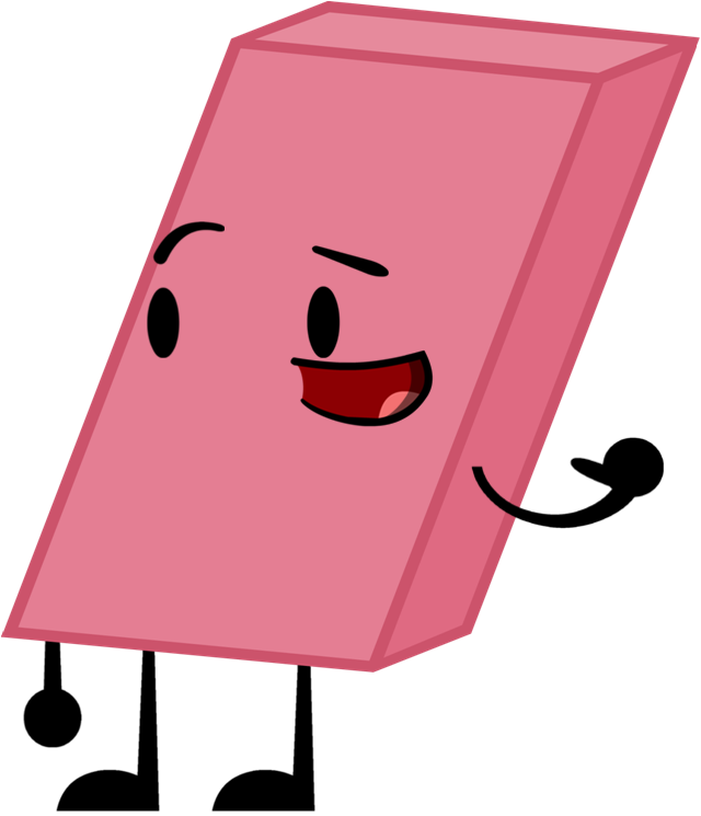 Eraser Pose Clipart (640x745), Png Download