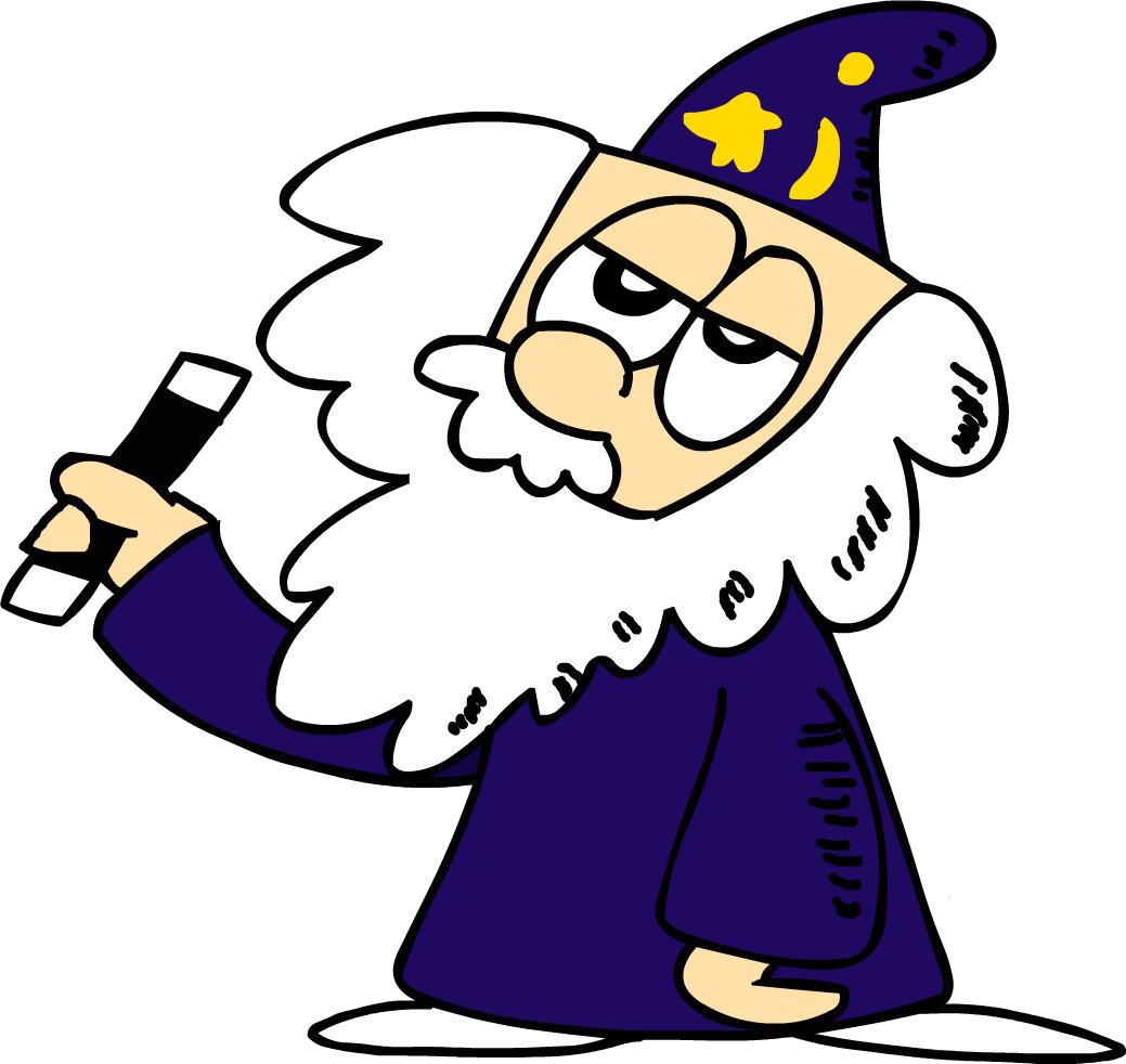 Free Wizard Clipart (1039x982), Png Download