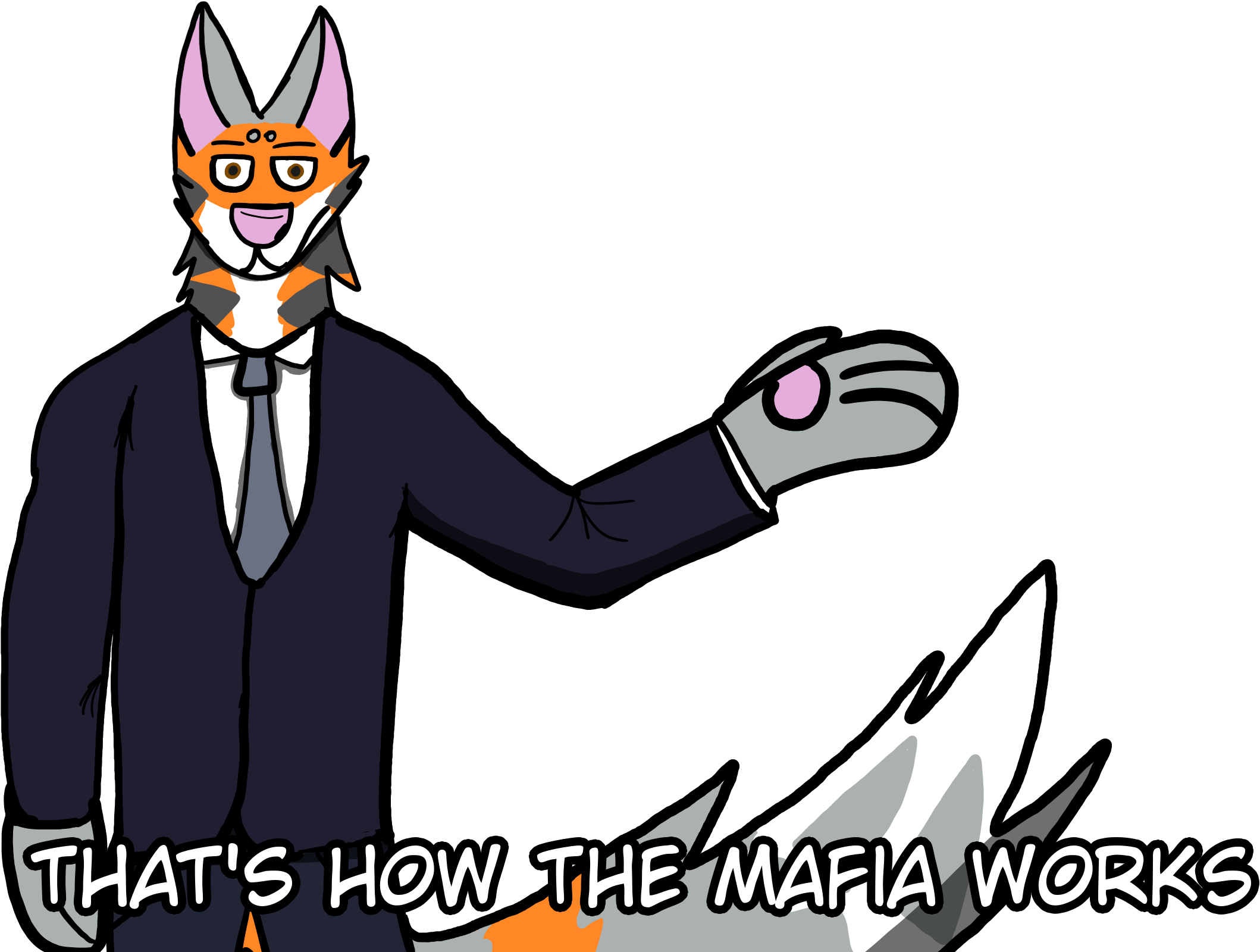 That's How The Mafia Works Clipart (2560x1700), Png Download
