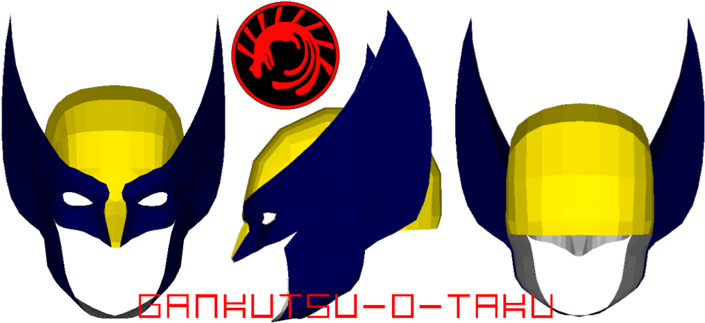 Batman Mask Clipart Wolverine Mask - Png Download (1024x487), Png Download