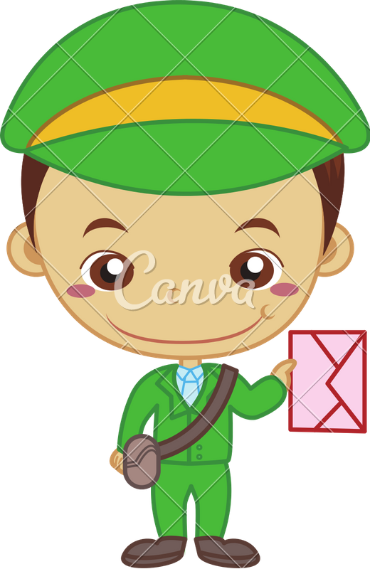 Mailman Clipart Teacher - Png Download (520x800), Png Download