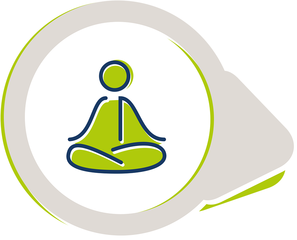 Yoga And Fitness Clipart (1000x1000), Png Download
