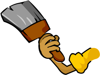 We Could Use Your Help Painting The Faces Of Some Objects Clipart (1086x764), Png Download