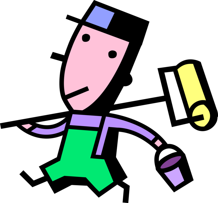 Vector Illustration Of Home Renovation And Decoration Clipart (750x700), Png Download