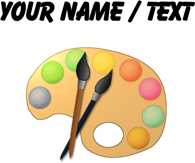 Custom Paint Easel Tote Bag Clipart (700x700), Png Download