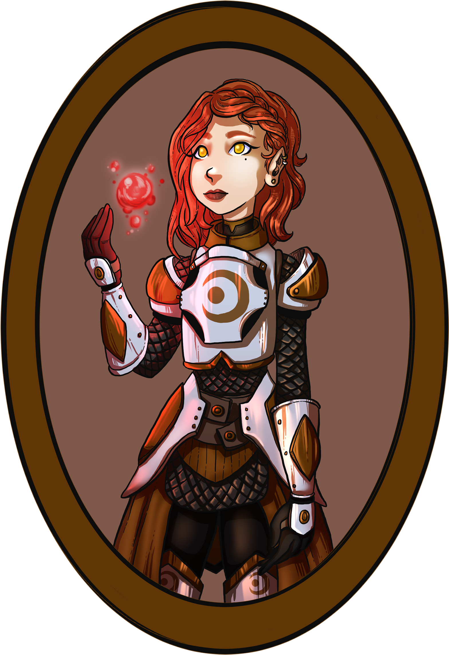 I Wanted To Draw A Pretty, Magical, Knight Clipart (1920x2400), Png Download