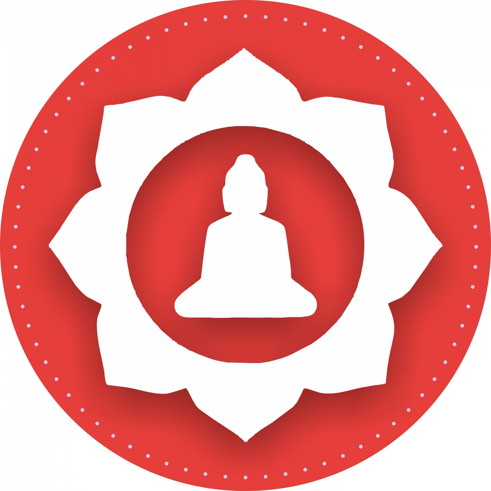 Ilustrácie Logo Kružnice Symboly Budhizmus Buddha Značka Clipart (1600x1600), Png Download