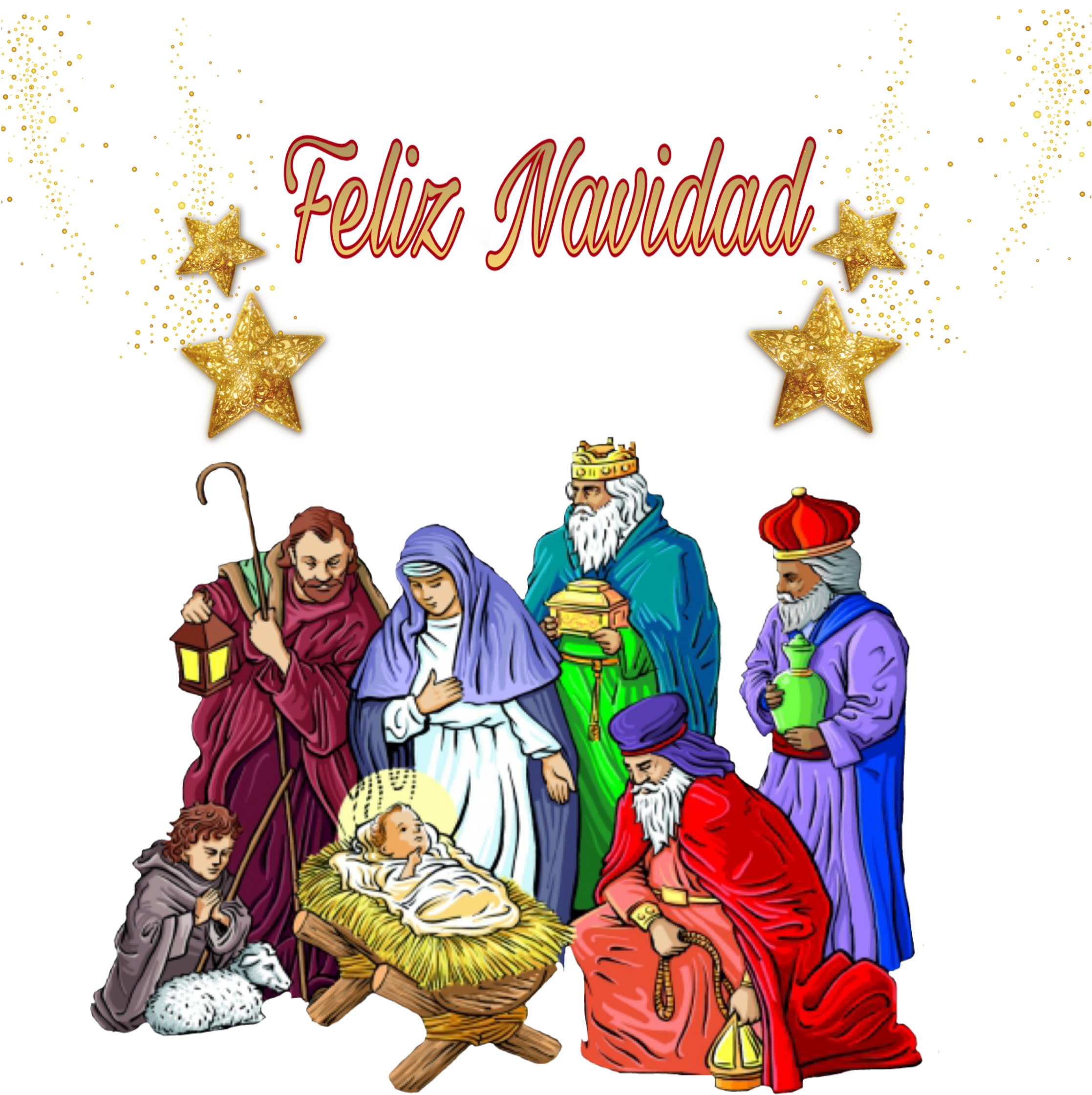 Navidad Sticker Clipart (1024x1024), Png Download