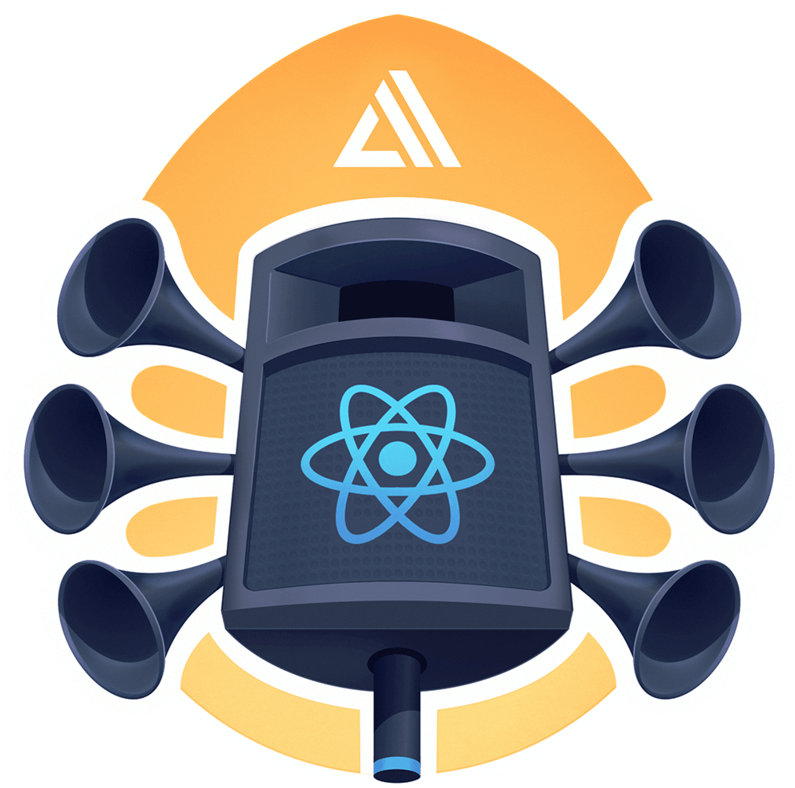 Building Serverless Web Applications With React & Aws Clipart (800x800), Png Download