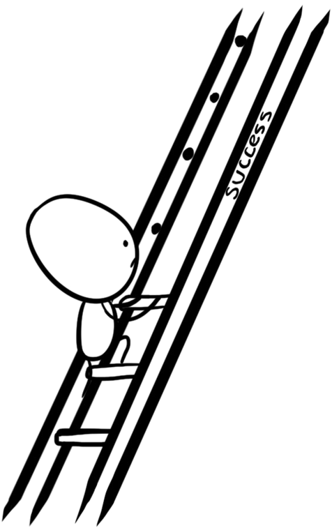 Ladder Of Success Png Image Clipart (800x800), Png Download