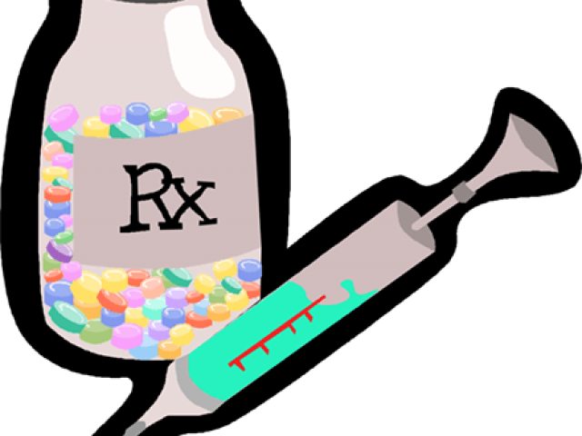 Pills Clipart Needle - Png Download (640x480), Png Download