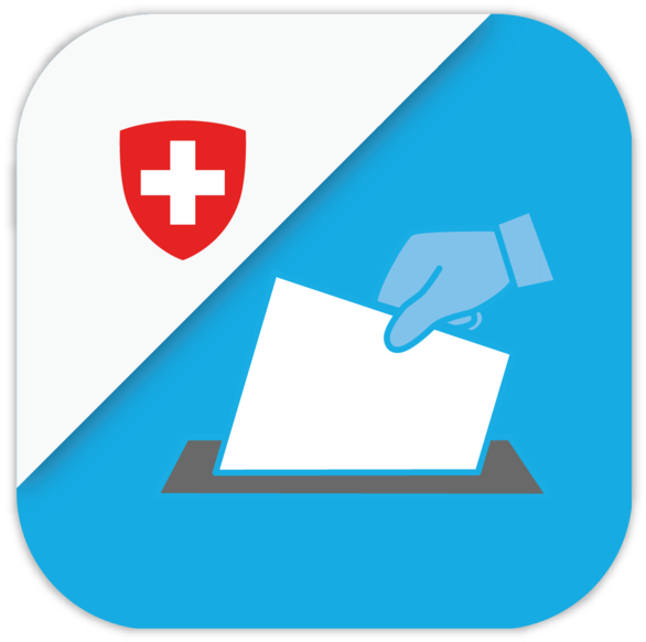 Bund Und Kantone Lancieren App Mit Abstimmungsinformationen Clipart (600x600), Png Download