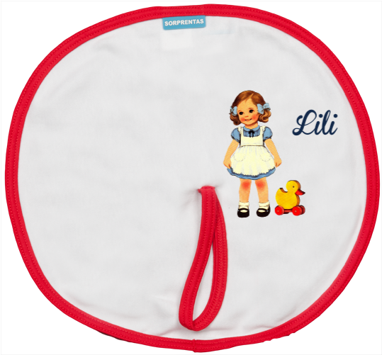 Süßes Mädchen Mit Einem Spielzeugente Clipart (768x500), Png Download