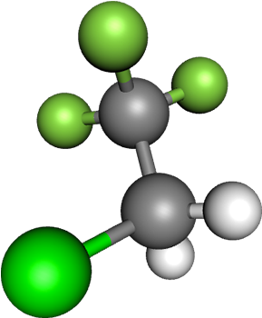 2 Chloro 1,1,1 Trifluroethane Clipart (597x597), Png Download
