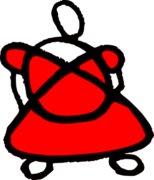 Computer Icons Pdf Download Red Figurine Clipart (644x750), Png Download