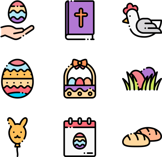 Easter Clipart (600x564), Png Download