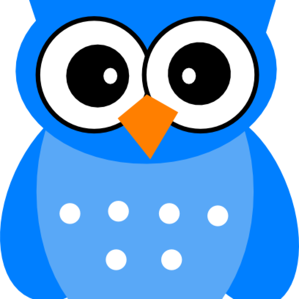 Blue Owl Clip Art Blue Owl Clip Art At Clker Vector - Png Download (1024x1024), Png Download