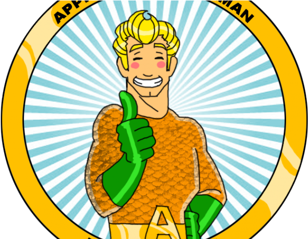 Aquaman Clipart Old School - Png Download (640x480), Png Download